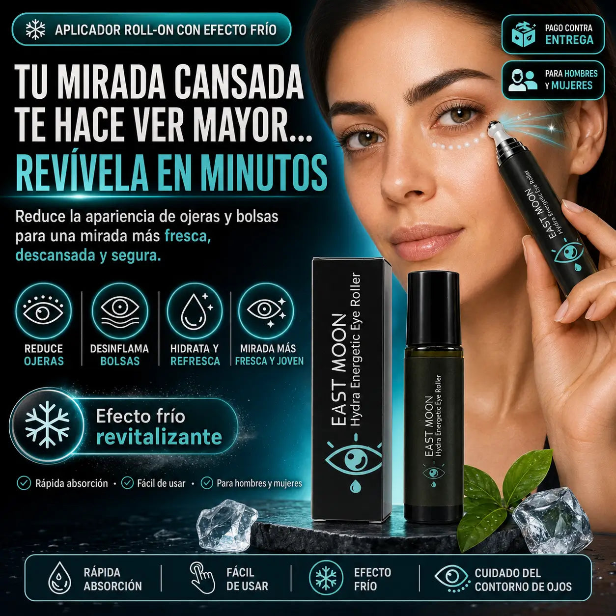 EAST MOON – Cuidado para ojeras, bolsas y mirada más fresca