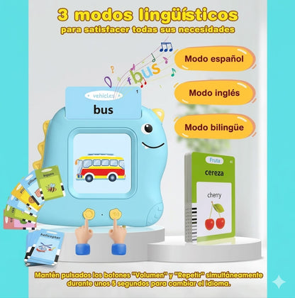 Tarjetas Educativas Bilingües Recargable