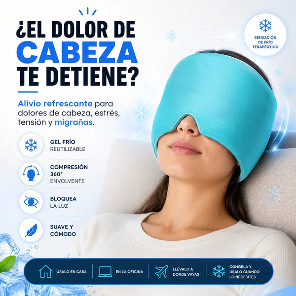 Gorro Terapéutico VORA™ de Gel Frío 360°