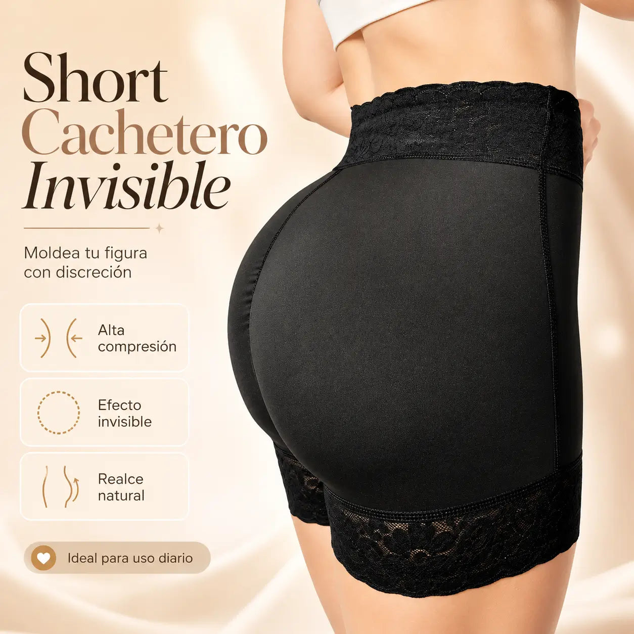 SHORT CACHETERO INVISIBLE