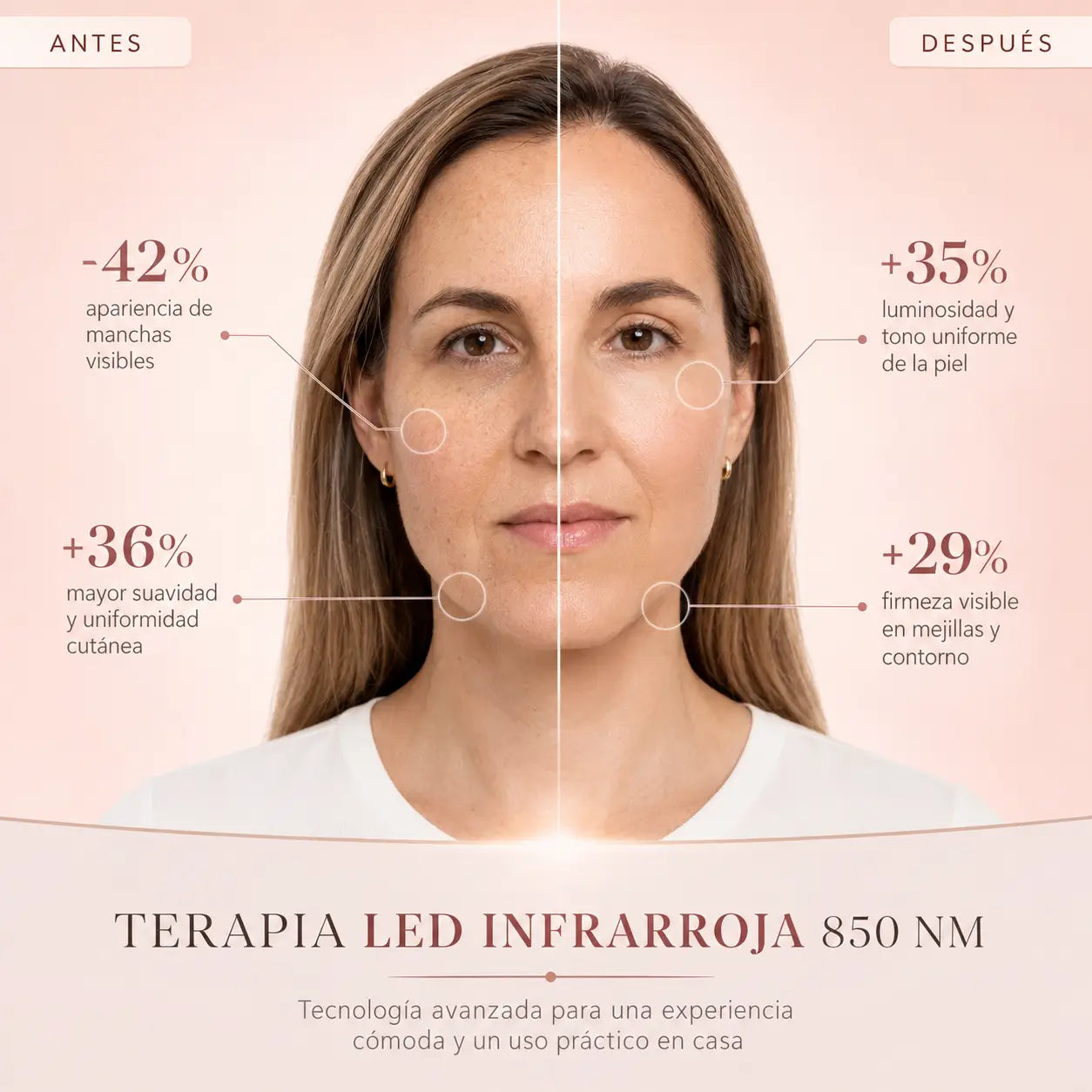 Mascara LED Recargable 7 en 1 - Renueva tu piel en semanas