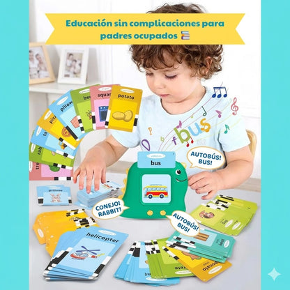 Tarjetas Educativas Bilingües Recargable