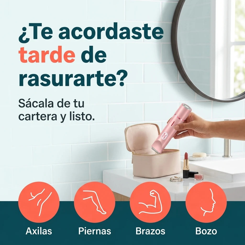 LISSA para axilas, piernas, brazos y bozo