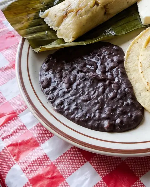 Frijolitos volteados